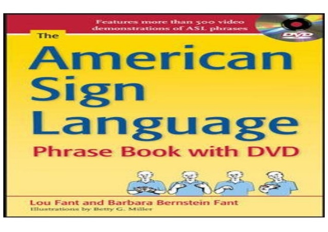 Sign Language Book Pdf